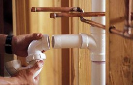 Bathroom plumbing