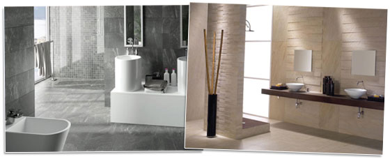 Italian and Spanish Porcelain Tile Ranges