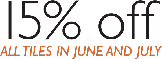 15% off in June and July